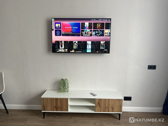 Samsung Smart TV 32 телевизор +400 канал в подарок НОВЫЙ Акмолинская область - изображение 1
