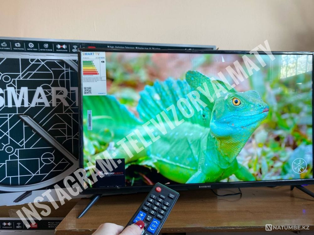 Телевизор с интернетом Smart Wifi НОВЫЙ в упаковке гарантия 102см Акмолинская область - изображение 3
