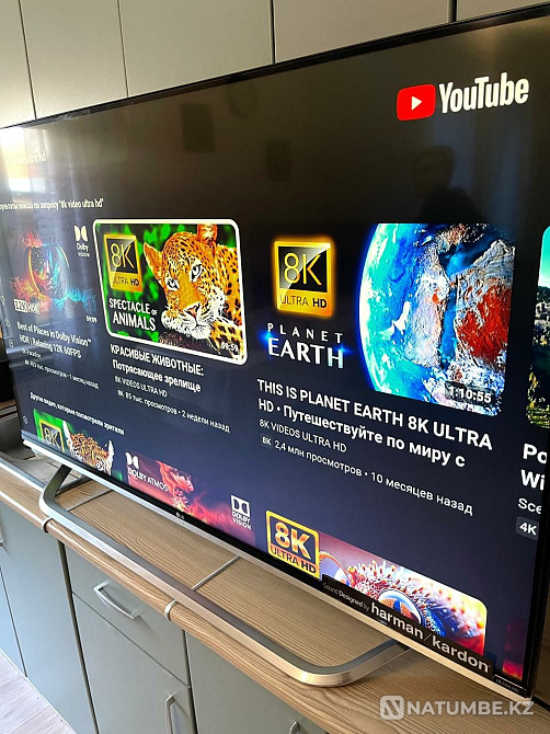 Телевизор LG 4K Wi-Fi 55дюйм hdr SMART tv пульт magic указка 3d Актюбинская область - изображение 1