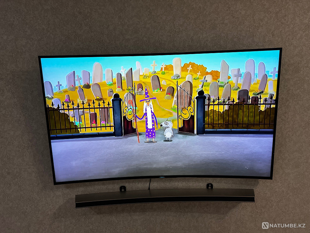Телевизор Samsung LED ue65hu9000t 65” Атырауская область - изображение 1