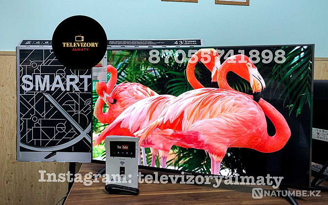 SMART TV with Internet, new in packaging, warranty 107cm Mangistauskaya Oblast - photo 1