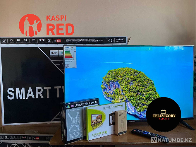 SMART TV with Internet, new in packaging, warranty 107cm Mangistauskaya Oblast - photo 2