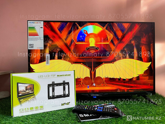 Телевизор новый в упаковке с гарантией 66см Мангистауская область - изображение 1