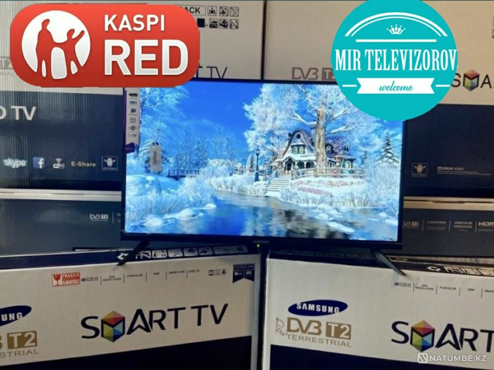 Smart TV Новый 80см без пробега по рк успей забрать свой телевизор Мангистауская область - изображение 1