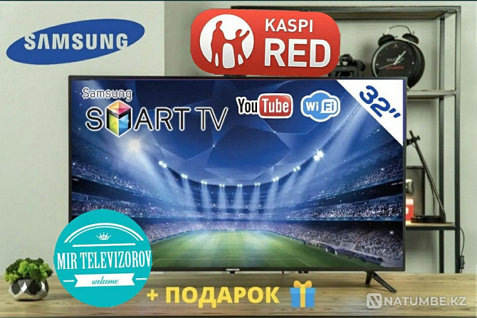 82.1cm New Sealed super thin smart TV ultra hd qz32op wi-fi Pavlodarskaya Oblast - photo 1