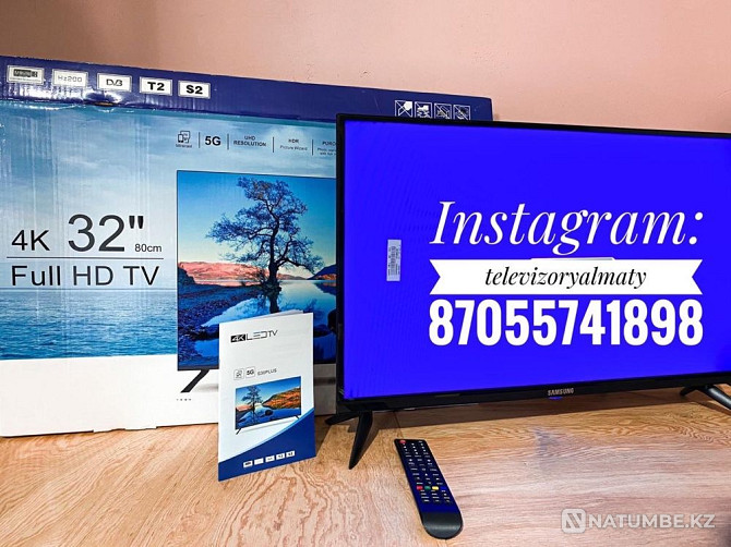 Новый телевизор с Интернетом YOUTUBE Samsung 81см с гарантией Северо-Казахстанская область - изображение 2