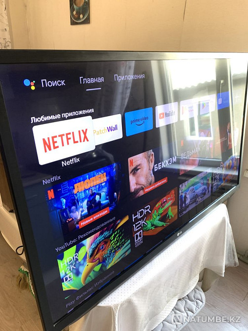 ТВ LG Wi-Fi 3D 49 дюйм голосовой ввод Android system оригинал Атбасар - изображение 1