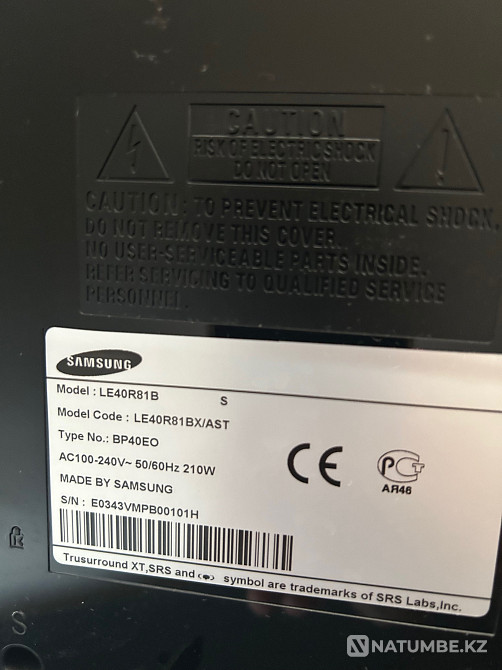 TV Samsung Le40R81B diagonal 101 cm Derjavinsk - photo 5