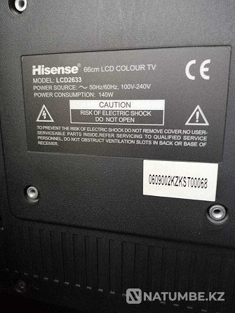 Телевизор Hisense LCD2633 Ерейментау - изображение 2