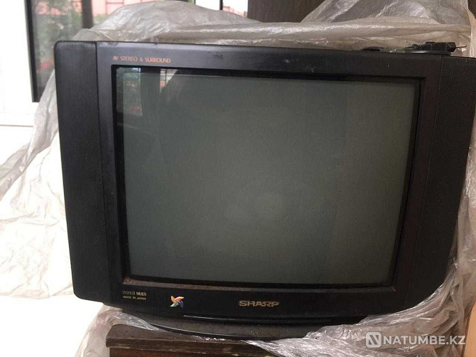 TV SHARP 60 x 45 x 40 жұмыс жағдайында  Есіл  - изображение 1