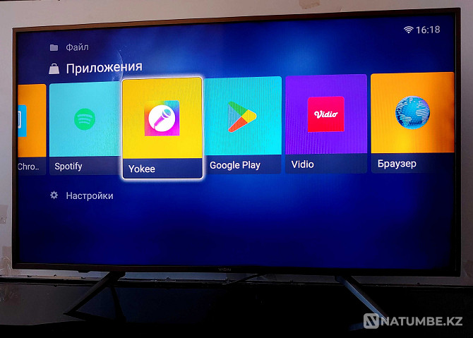 Google Android Smart TV сату; Smart TV диагоналы 102 см  Есіл  - изображение 7