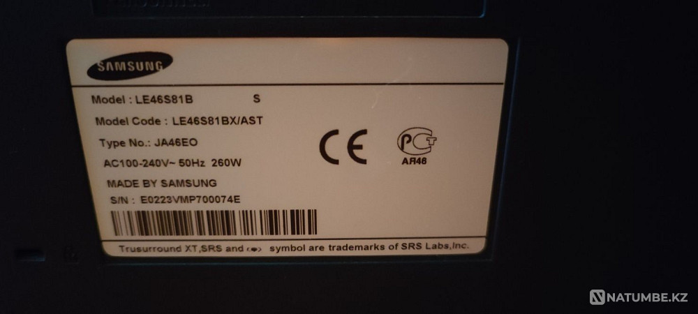 ЖК телевизор Samsung Кокшетау - изображение 4