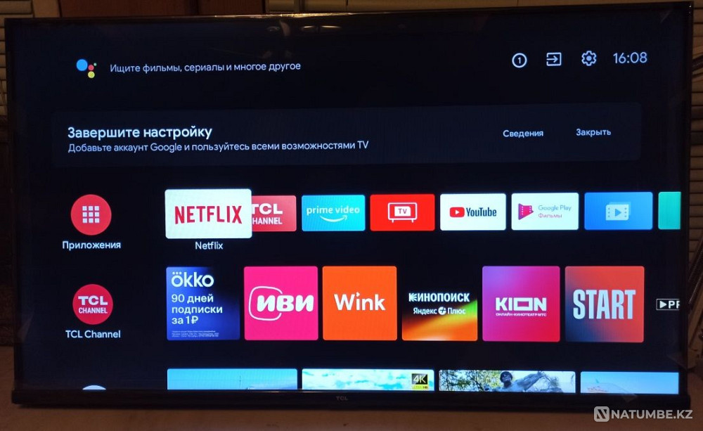 Телевизор TCL android TV Степногорск - изображение 1