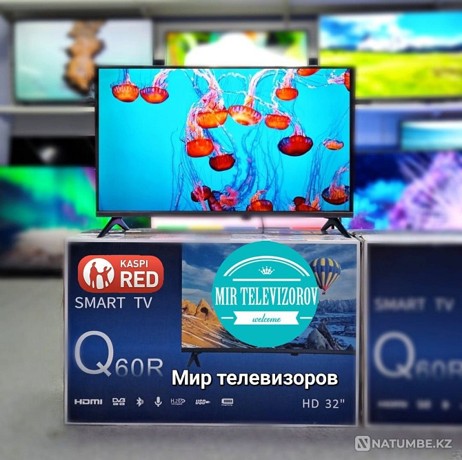 Жаңа Smart TV otau tv android tv google youtube кепілді режимі g73l  Степняк - изображение 1