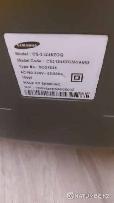 Телевизор. Диагналь 52 сантиметров; подставка есть; рабочий ТВ Щучинск - изображение 2