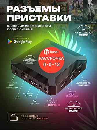 Tv box тв бокс смарт приставка из простого тв в смарт успей купить  Щучинск