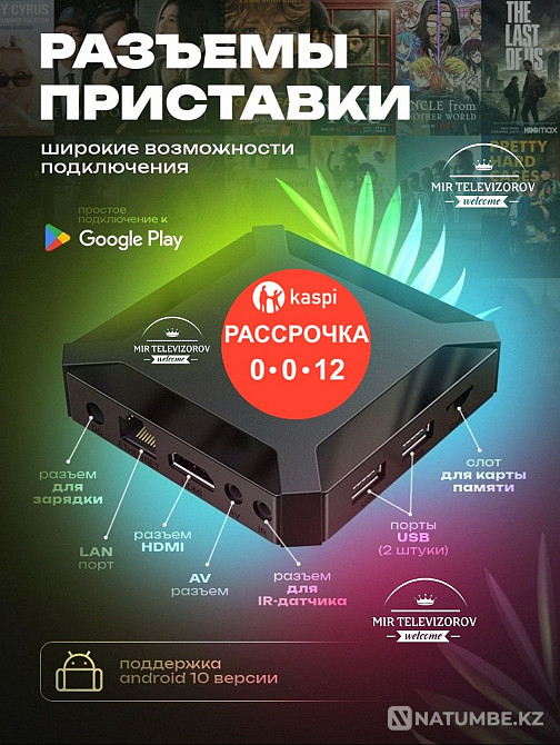 TV box TV box smart set-top box from a simple TV to a smart one, hurry to buy Shchuchinsk - photo 5