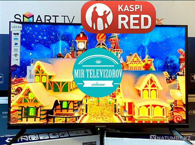 81,2 см Smart New TV-де тікелей ультра HD жұқа мұзды сатып алуға уақыт бар  Ақтөбе  - изображение 2