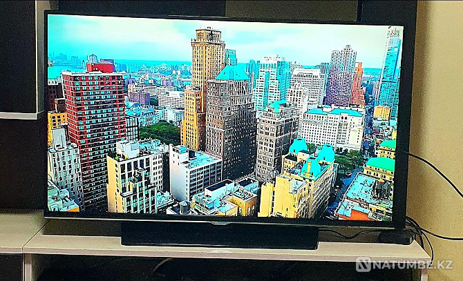 Сәнді түпнұсқа Samsung теледидары диагоналы 102 см Алға - изображение 4