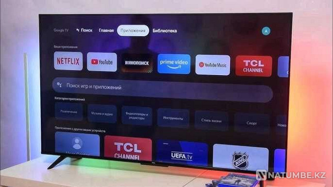 QLED UHD теледидары TCL 65C635 (120 Гц) сатылады немесе айырбасталады  - изображение 2