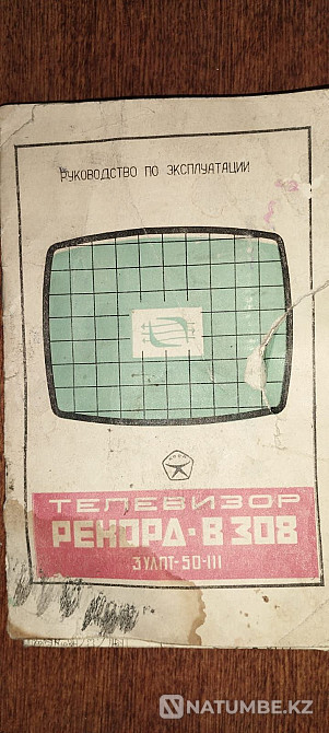 Rare tube TV " Record.