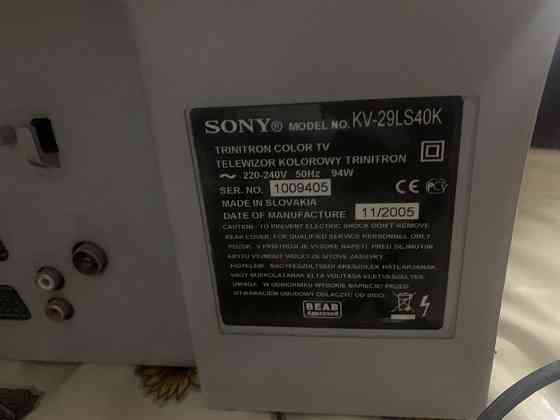 Sony телевизор KV-29LS40K Шалкар