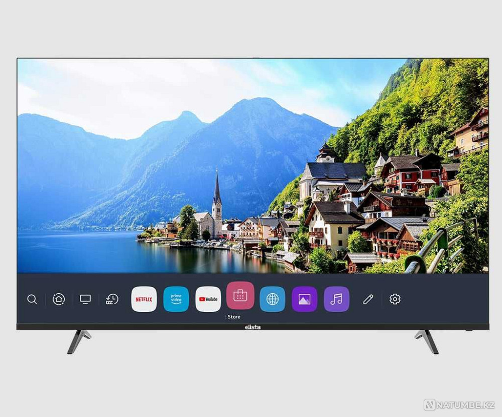 Телевизор смарт Elista 75дюйм WebOS B75UHD4EKC Каскелен - изображение 1
