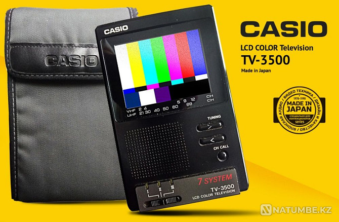 CASIO LCD Color Television; pocket color tv Taldykorgan - photo 1
