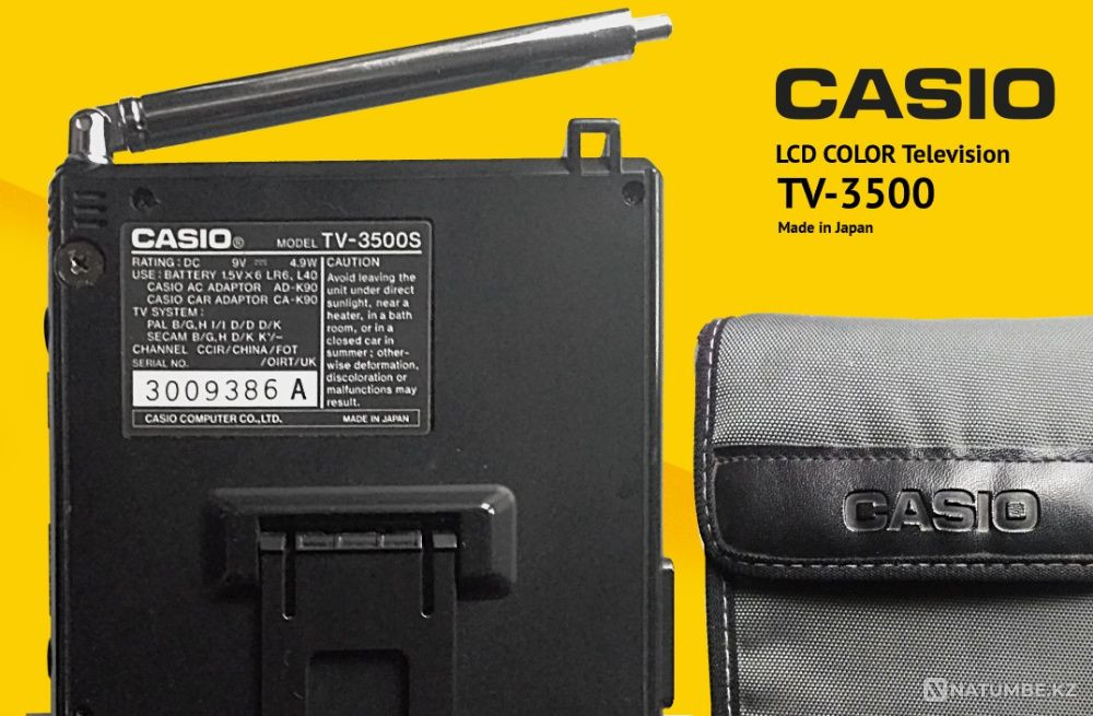 CASIO LCD Color Television; pocket color tv Taldykorgan - photo 3