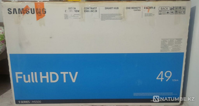 Samsung смарт теледидары 49-50 дюймдік жарық диодты UE49M5500AU Үшарал - изображение 3