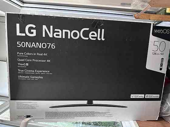 Продаёться телевизор LG Nano Cell smart tvСмарт ТВ! 50nano76 отличный Zyryanovsk
