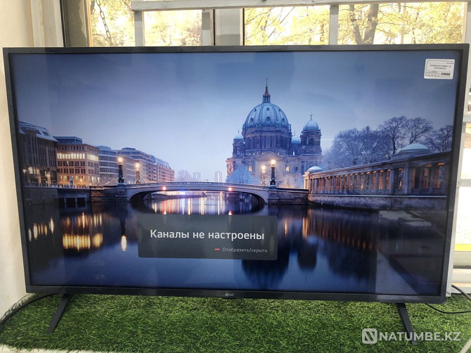 Жаңа LG теледидары 4k 43 дюймдік 109 см интернет смарт теледидары бар Шар - изображение 3