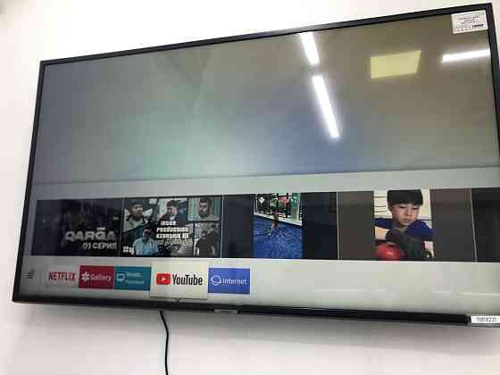 Телевизор Samsung 43 дюйма Wi-Fi ютуб 109см с интернетом в рассрочку 
