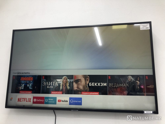 Samsung TV 43 inches Wi-Fi YouTube 109cm with Internet in installments  - photo 1