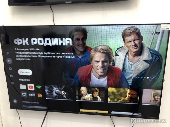 TV qwaat 55 inches 136cm Yandex TV Alisa YouTube wi-fi  - photo 2