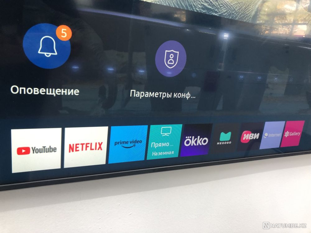 Телевизор Samsung 55 дюймов AU9000 модель 2021г 136см в рассрочку  - изображение 3