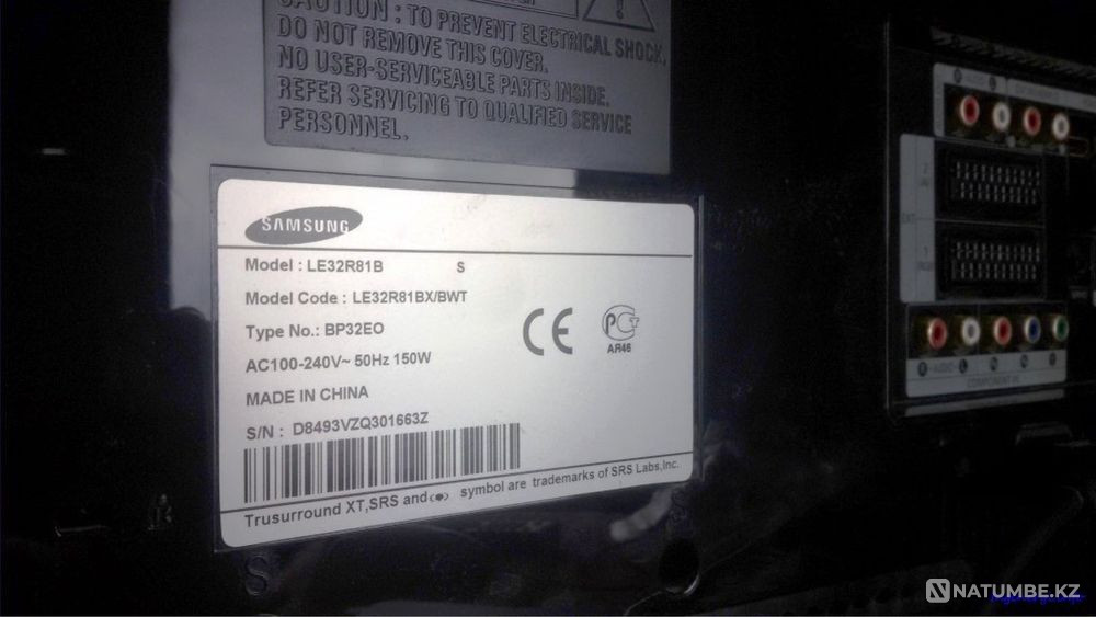 Samsung TV Model: LE3281B Karatau - photo 2