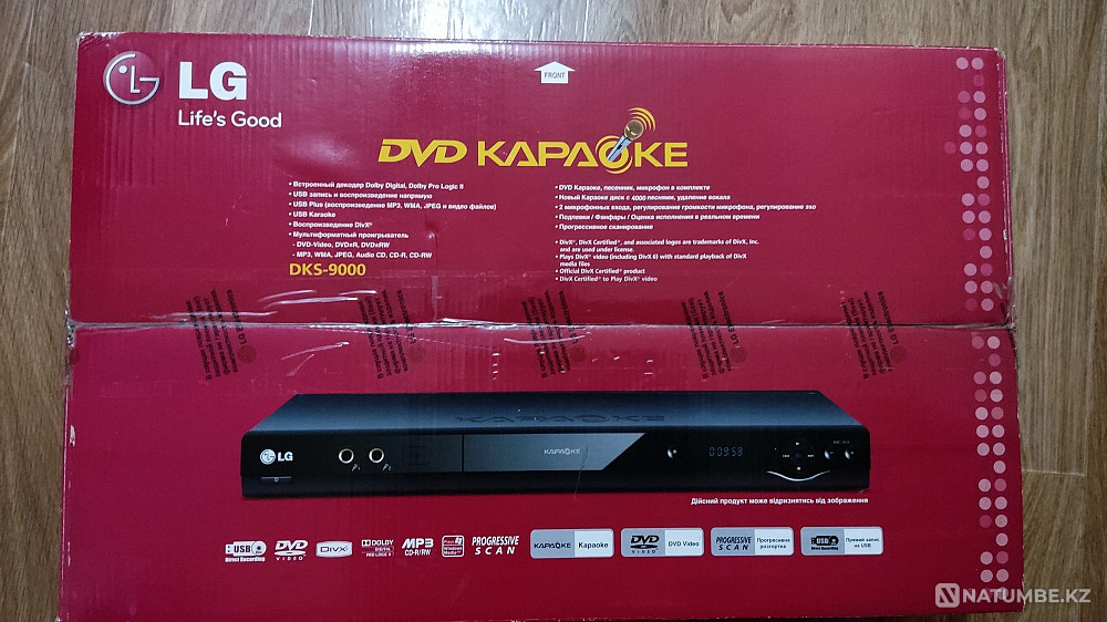 Караоке. DVD LG система dks-9000. Новый в коробке Алматы - изображение 1