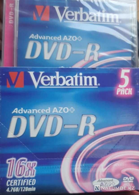DVD+R; CD-R; DVD+RW дискісі 60 теңгеден бастап  Алматы - изображение 2