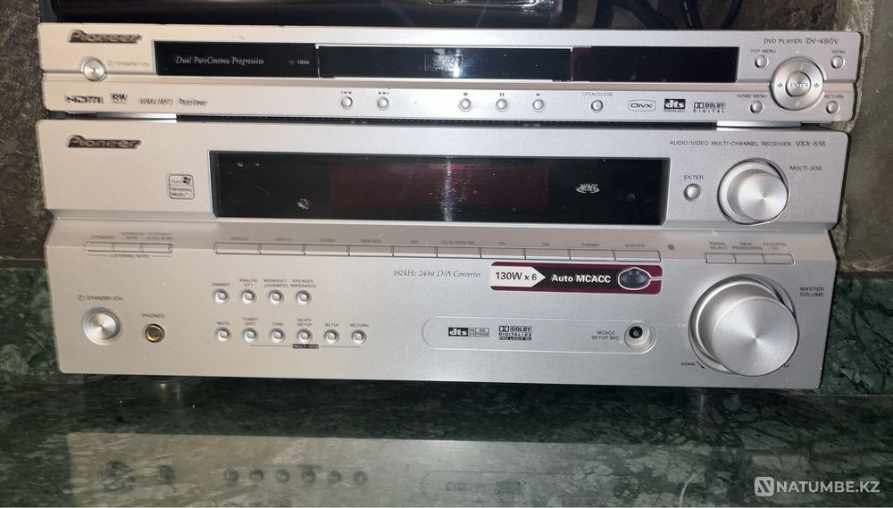 Ресивер и DVD проигрыватель Pioneer Алматы - изображение 1