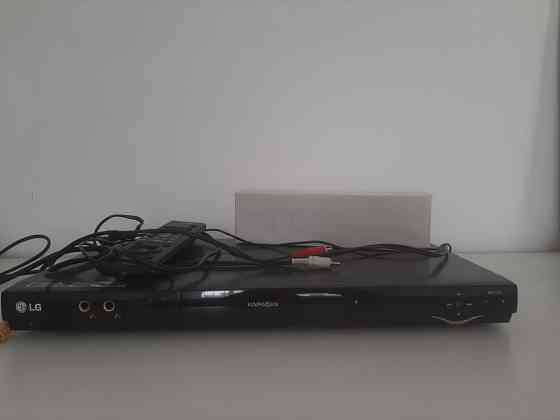 DVD karaoke player LG; микрофон; пульт Алматы