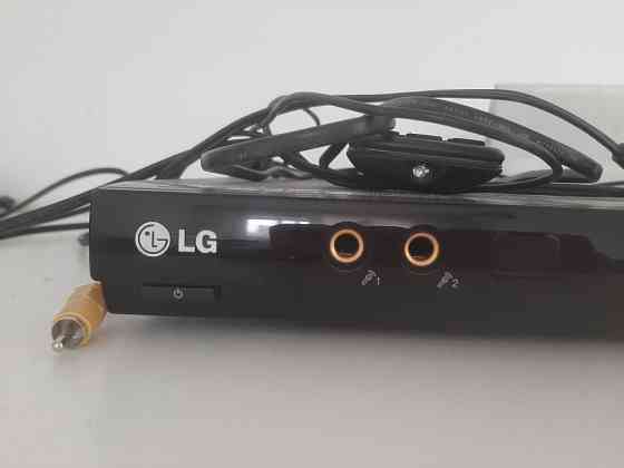 DVD karaoke player LG; микрофон; пульт Алматы