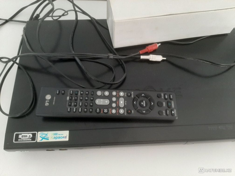 DVD karaoke player LG; микрофон; пульт Алматы - изображение 4