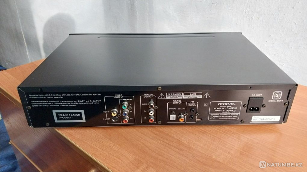 Onkyo DV-S555 CD DVD проигрыватель сд плеер Алматы - изображение 4