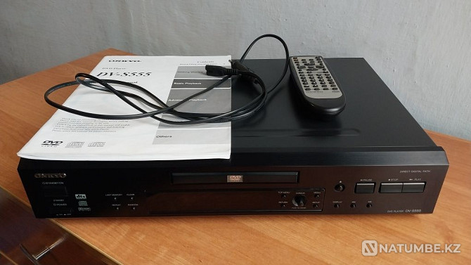 Onkyo DV-S555 CD; Mp3; DVD плеер проигрыватель Hi-Fi Алматы - изображение 1
