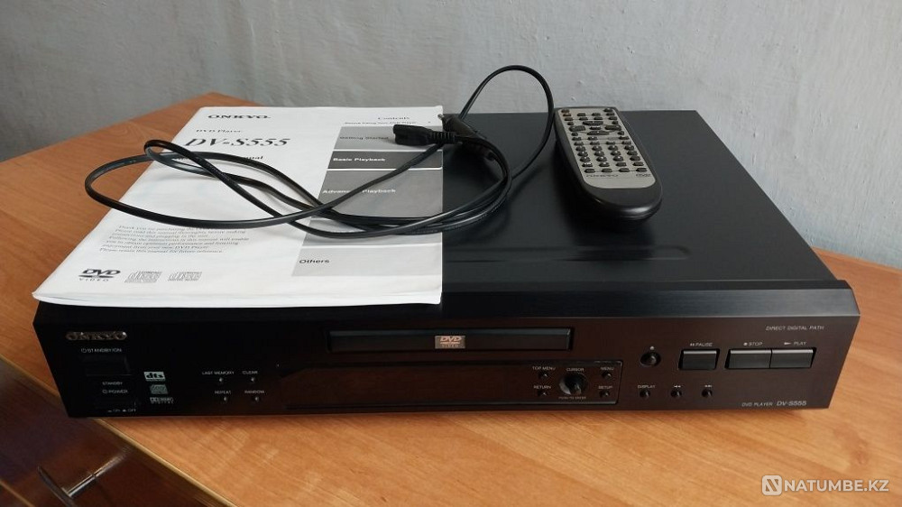 Onkyo DV-S555 CD; Mp3; DVD плеер проигрыватель Hi-Fi Алматы - изображение 1