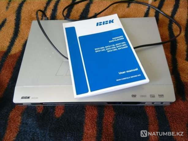 Өте жақсы жағдайда караоке функциясы бар DVD плеер BBK сатылады  Алматы - изображение 3