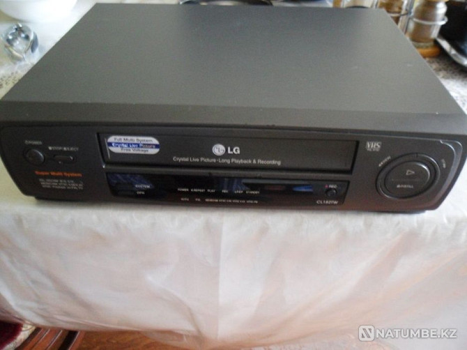 6000 tenge. Cassette video player “LG OL182TW” Korea Almaty - photo 1