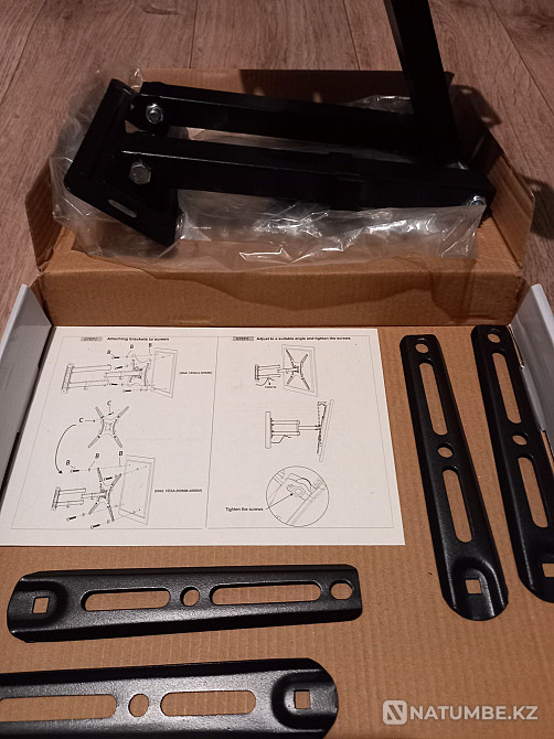 TV mount with diagonal 32-50; monitor and advertising wear Almaty - photo 2