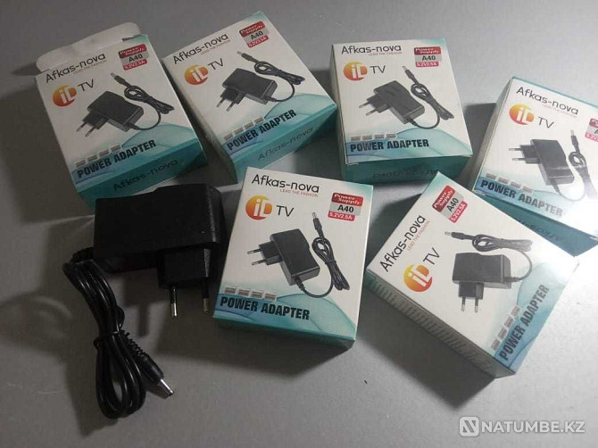 on the ID-TV set-top box and for other set-top boxes there is a power supply adapter Almaty - photo 1